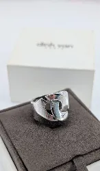 bague dinh van menottes en argent argent 925 millième (22 ct) 7,20g