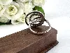 bague stylé motif anneaux argent autre 4,92g