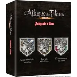 blu-ray attaque des titans - films 1 à 3 - l' - blu-ray