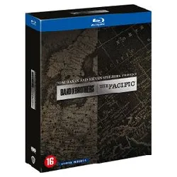 blu-ray coffret band of brothers, the pacific blu - ray