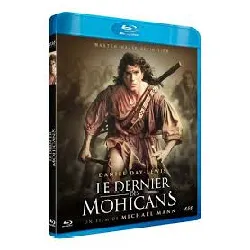 blu-ray le dernier des mohicans - blu - ray
