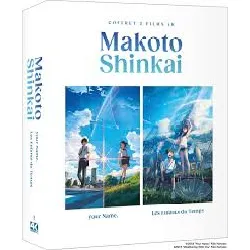 blu-ray makoto shinkai : your name + les enfants du temps - 4k ultra hd