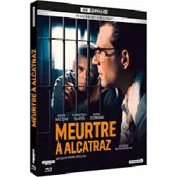 blu-ray meurtre à alcatraz - 4k ultra hd + blu-ray