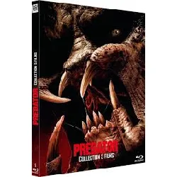 blu-ray predator - coffret : predator + predator 2 + predators + the predator + prey - blu - ray