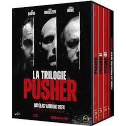 blu-ray pusher - la trilogie - 4k ultra hd + blu-ray + livret