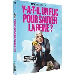 blu-ray y a - t - il un flic pour sauver la reine ? - 4k ultra hd + blu - ray