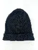 bonnet ralph lauren en coton noir