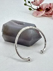 bracelet en argent jonc avec dessins argent autre 21,85g