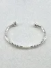 bracelet en argent jonc ouvert  argent 925 millième (22 ct) 28,71g