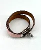bracelet hermès kelly double tour en cuir couleur sakura