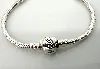 bracelet pandora maille serpent fermoir rose argent 925 millième (22 ct) 13,99g