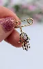 broche ornée d'un pendentif main de fatma serti d'un oxyde or 375 millième (9 ct) 0,84g