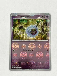 carte pokémon chovsourir 036/086 pokéball
