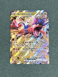carte pokémon ex koraidon 120/162