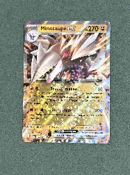 carte pokémon ex minotaupe 046/086
