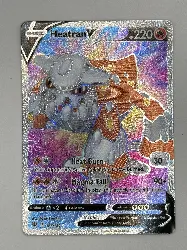 carte pokémon heatran v 165/189