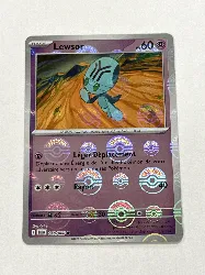carte pokemon lewsor 040/086 pokeball