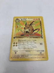 carte pokemon raichu 1er edition