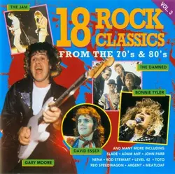 cd  - 18 rock classics vol 3 (from the 70's & 80's) (1991)
