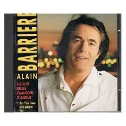 cd alain barriere - les plus belles chansons d'amour (1994)
