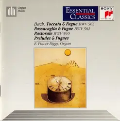 cd bach, e. power biggs - toccata & fugue - passacaglia & fugue - pastorale (1991)
