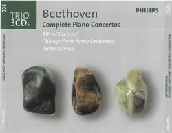 cd beethoven, alfred brendel, chicago symphony orchestra, james levine - complete piano concertos (2002)