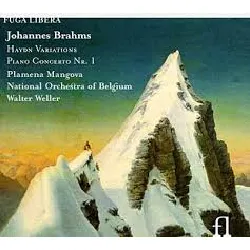 cd brahms: haydn variations & piano concerto no. 1