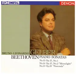 cd bruno - leonardo gelber - beethoven - the sonatas for piano vol. ii: no.13 op.27, no.1 - no.14 op.27, no.2  (1988)