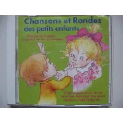 cd chansons et rondes des petits enfants (vol. 1)