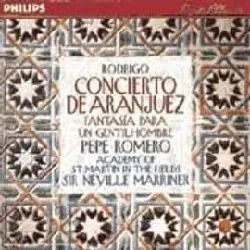 cd concerto de aranjuez, fant. pour un gentilhomme romero, guitare