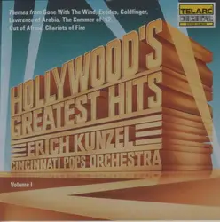 cd erich kunzel, cincinnati pops orchestra, william tritt - hollywood's greatest hits, vol. 1 (1987)