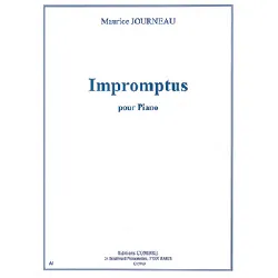 cd impromptus pour piano op. 55 à 61 vautier, piano + fauré