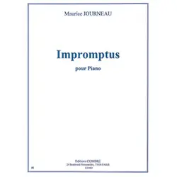cd impromptus pour piano opp. 55 à 61 vautier, piano + fauré