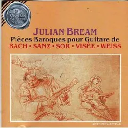 cd piece baroque pour guitare bach*sanz - spr - weiss