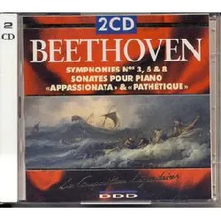 cd symphonies nø3, nø5 et nø8 - sonates pour piano..(double cd)