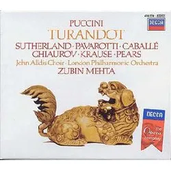 cd turandot, opéra en 3 actes