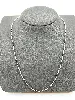 chaîne argent maille singapour argent 925 millième (22 ct) 2,35g