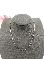 chaîne en argent maille vénitienne argent 925 millième (22 ct) 3,37g