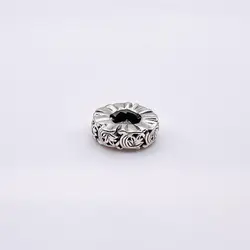 charm en argent à motif de feuille argent 925 millième (22 ct) 1,12g