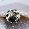 charm en argent scintillant incolore et oxydes de zirconium argent 925 millième (22 ct) 2,28 g