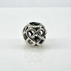 charm pandora en argent noeud de l'infini argent 925 millième (22 ct) 1,69g