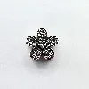 charm pandora en forme de fleur orné d'oxydes argent 925 millième (22 ct) 3,95g