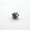 charm pandora en forme de fleur orné d'oxydes argent 925 millième (22 ct) 3,95g