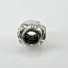 charm pandora fleur de rose argent 925 millième (22 ct) 4,07g