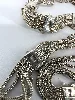 collier ancien drapé  argent 925 millième (22 ct) 44,01g