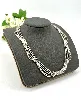 collier ancien drapé  argent 925 millième (22 ct) 44,01g