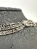 collier ancien drapé  argent 925 millième (22 ct) 44,01g