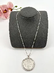 collier argent avec pendentif 50 francs hercule 1977 argent autre 47,40g