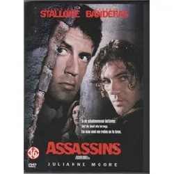 dvd assassins de richard donner avec sylvester stallone, antonio banderas & julianne moore