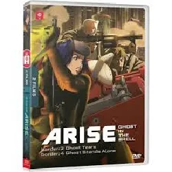 dvd ghost in the shell : arise - les films - border 3 : ghost tears + border 4 : ghost stands alone